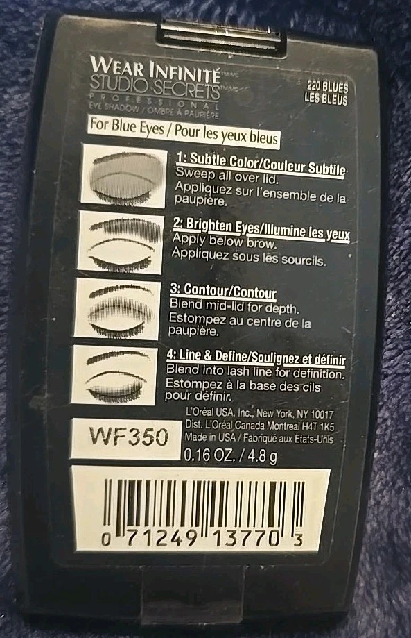 Loreal Studio Secrets  #220 Blues - Image 2 of 3