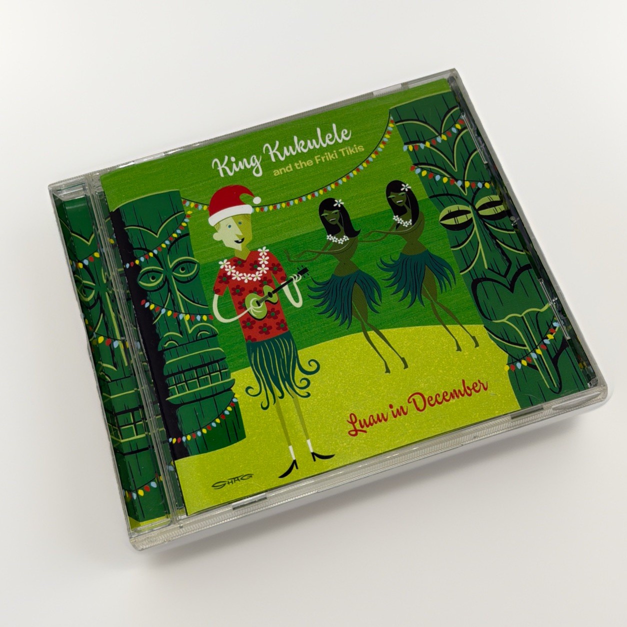 King Kukulele & The Friki Tiki Tiki – Luau In December OOP 2008 CD Rare