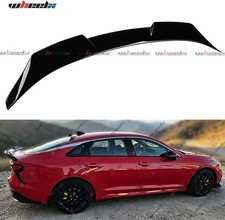 For 2025 Kia K5 Optima V Style Gloss Black Highkick Duckbill Trunk Spoiler Wing