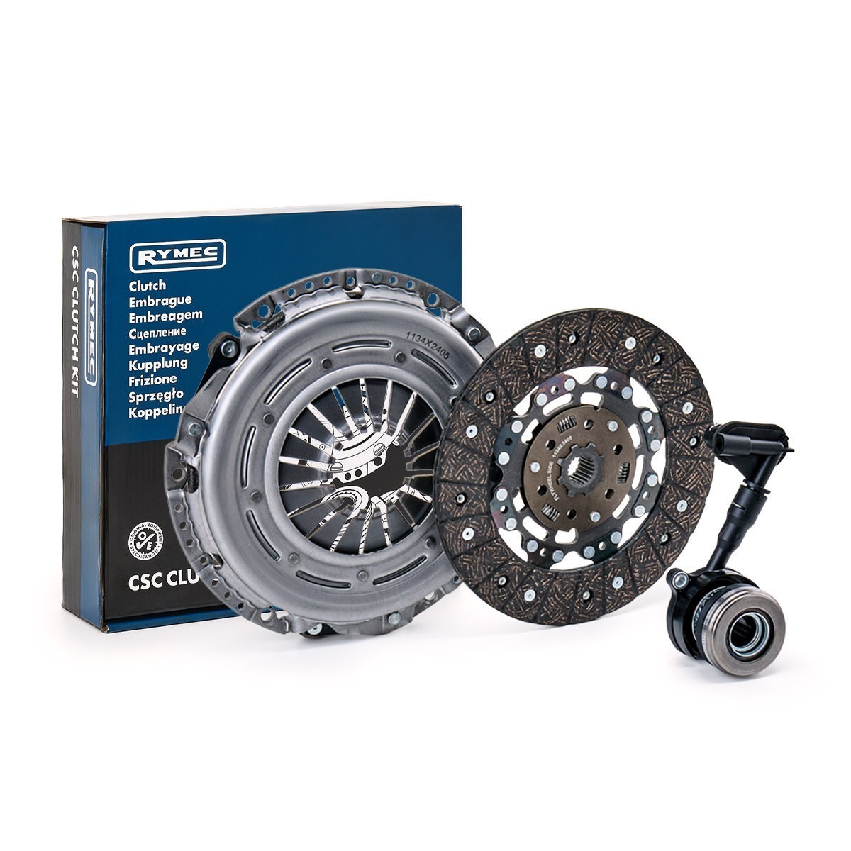 RYMEC Clutch Kit 3pc (JT17041071) Fits Ford,Mazda,Volvo