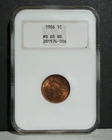 1906 NGC MS65 RB Indian Head cent