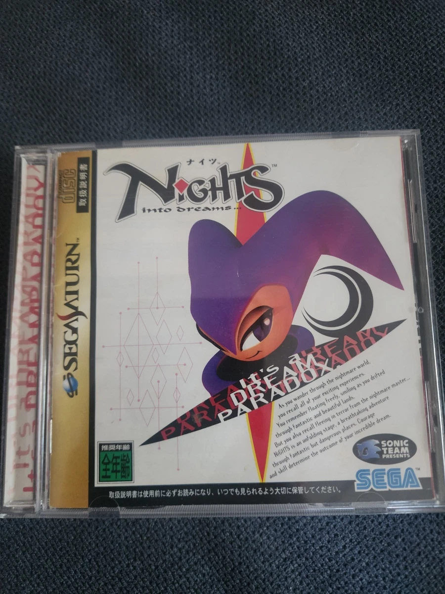 Sega Saturn (Nights Into Dreams NTSC-J Japan Video Games for