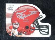 2011 Leaf Ultimate Draft Helmet Die-Cuts 21/49 Ryan Mallett #H-RM1 Auto uk2