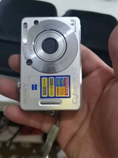 Sony Cyber-shot DSC-W50 6.0MP Digital Camera - Silver for sale