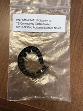 Lot Of 10 TE Connectivity 4-1437565-2 FSM4JSMATR Tactile Switch Surface Mount