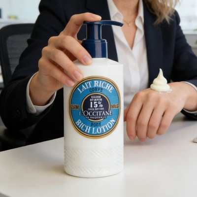 L'OCCITANE 15% Moisturizing Shea Body Ultra-Rich Butter Lotion. 8.4 fl oz