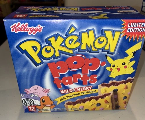 Pokemon Pop-Tarts Limited Edition Kelloggs Movie 2000 - EMPTY BOX (small)