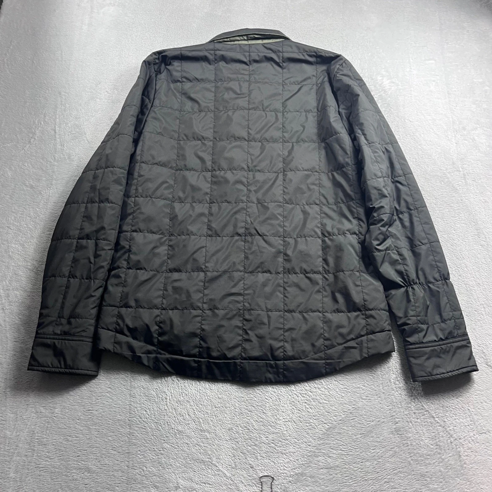 Chrome Industries Warm Workshirt Two-Way Insulated Shacket Black Reversible L image 6