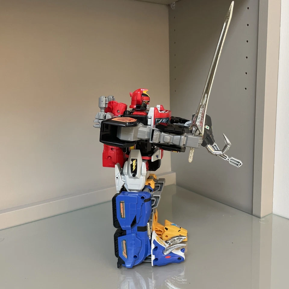 1993 Bandai Mighty Morphin Power Rangers Megazord Complete Original Vintage MMPR - Image 3 of 4