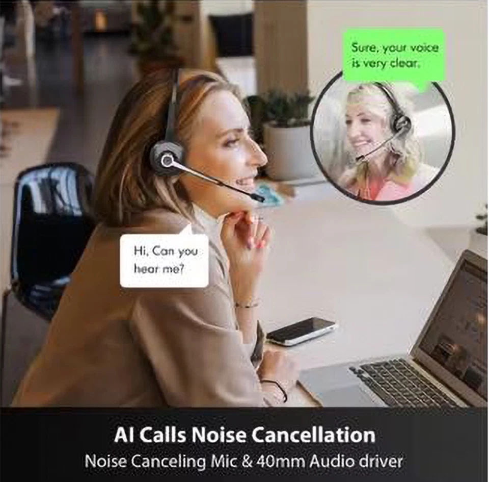 Support Yealink Bluetooth (Headset and Dongle) Wireless Bundle Noise Reduction  - Image 4 of 4