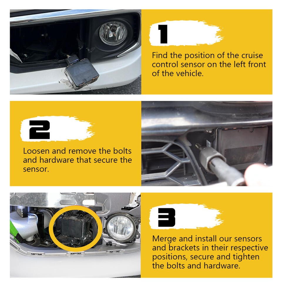 36801TETH14 Dynamic Radar Cruise Control Sensor for Honda Civic 2016