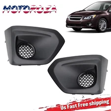 For 2012-2014 Subaru Impreza Front Bumper Fog Light Lamp Replacement Bezel Cover