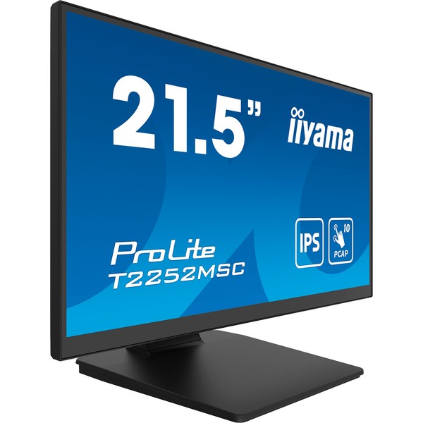 Iiyama Prolite T2252MSC-B2, Led-Monitor, 54,5 Cm (21,5 Zoll), Schwarz (Matt)-image