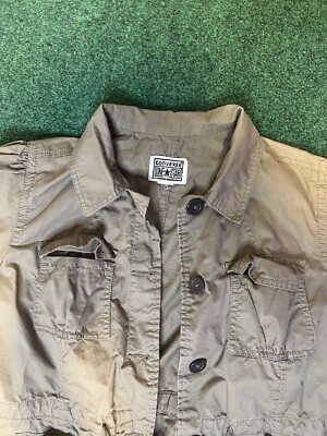 Converse One Star Jacket Women s Medium Button Up Jacket