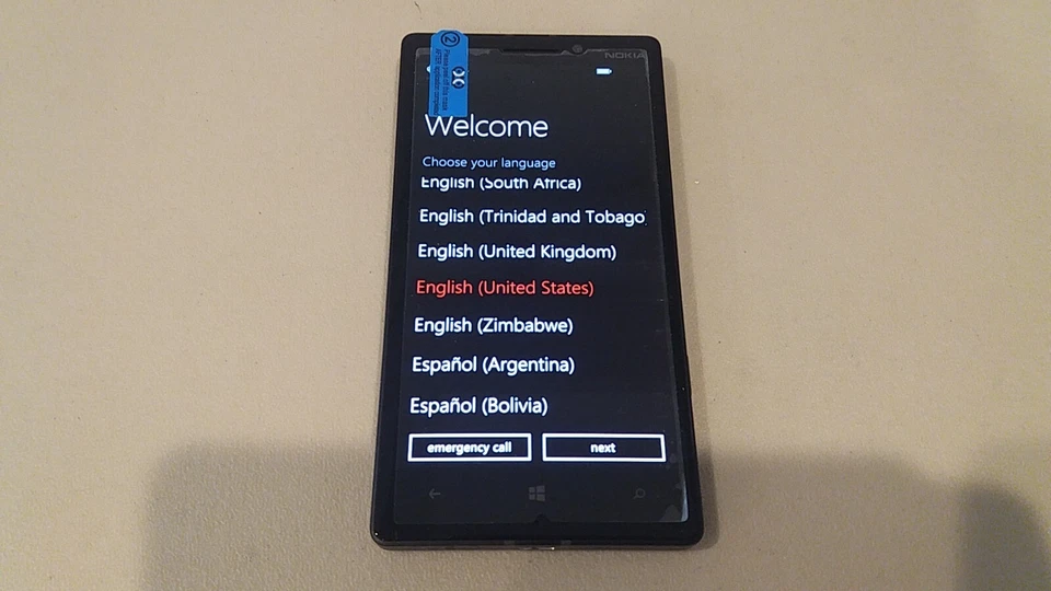 Smartphone Nokia Lumia Icon 929 - 32 GB - Negro (Verizon) Windows Foto 2 de 4