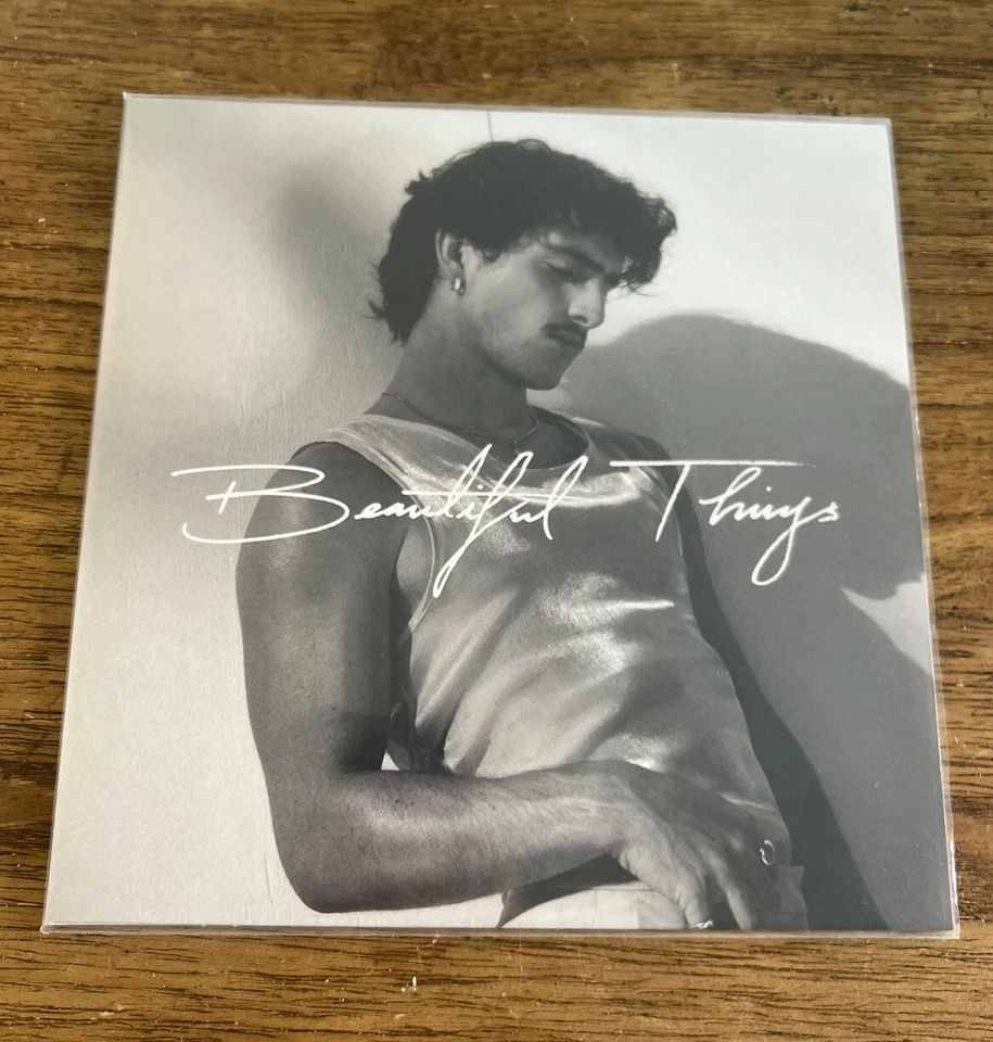 Benson Boone Spotify Blue American Heart Signed & Beautiful Things Vinyl - Image 3 of 3
