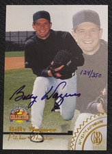 1996 The Score Board Autographed Collection Billy Wagner Short Print 124/350