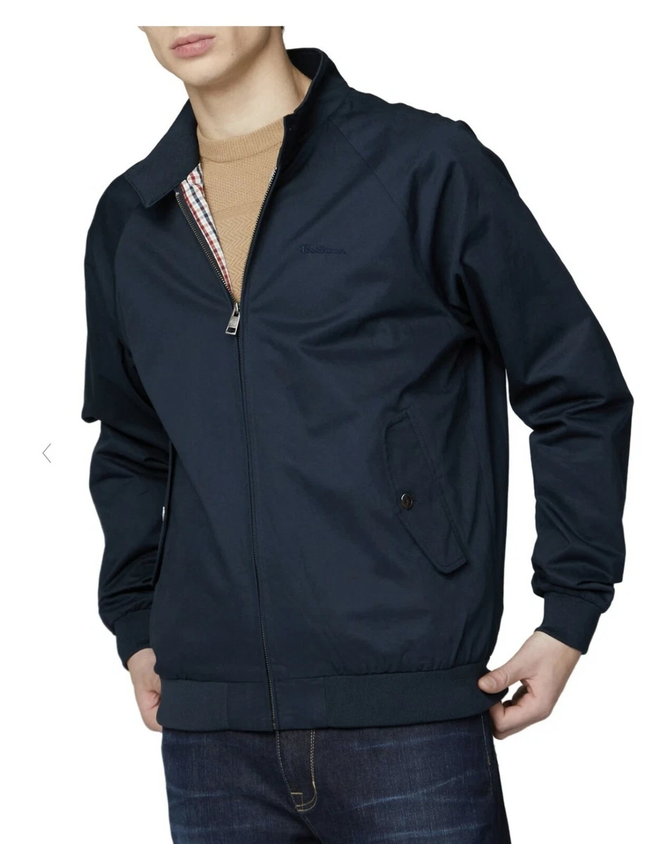 226 Ben Sherman Cotton Harrington Jacket Size Small RETAIL 139