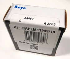 NEW KOYO LM11949/11910 Ag & SET-2 A2 Wheel Tapered Roller Bearing Cone