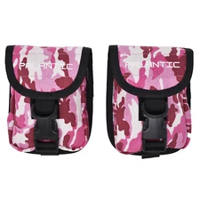 Palantic Weight Pocket Pouch Pair with QR Buckles, Camo Pink