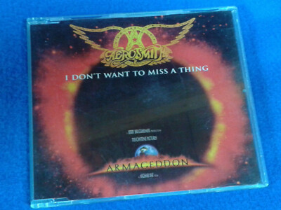 AEROSMITH - I Dont Want To Miss A Thing (Armageddon) CD-Single.
