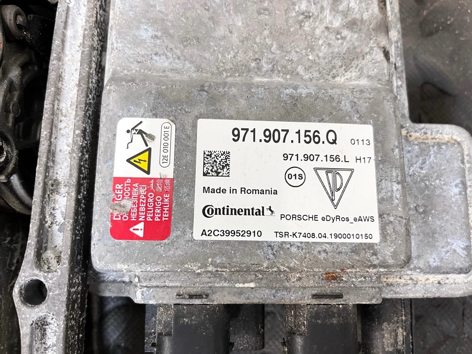 COMPRESOR DE SUSPENSIÓN DINÁMICA BENTLEY CONTINENTAL GT 19-24 CON MÓDULO DE CONTROL OEM Foto 2 de 4