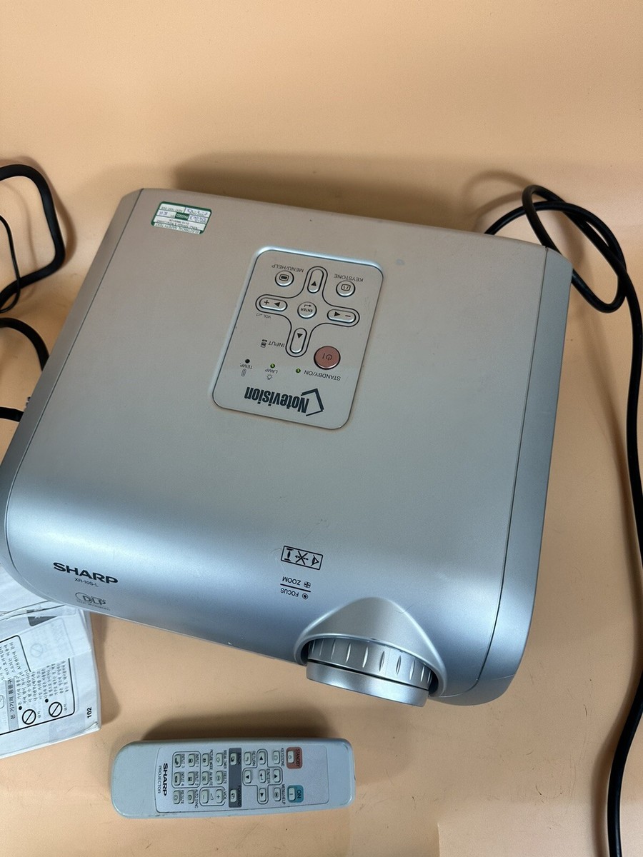 Sharp XR-10S-L Projector XGA 1024 x 768 DLP Multimedia Conference