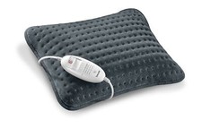 Beurer HK48 Cosy - Grey Heated Cushion in Cosy and Soft Fleece