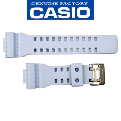 CASIO G-SHOCK Watch Band Strap GA-110SN-7A Original White Rubber