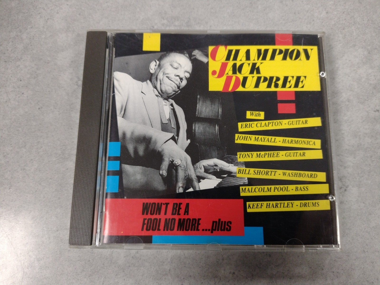 Won't Be a Fool No More Plus by Dupree,Champion Jack | CD | condition very good