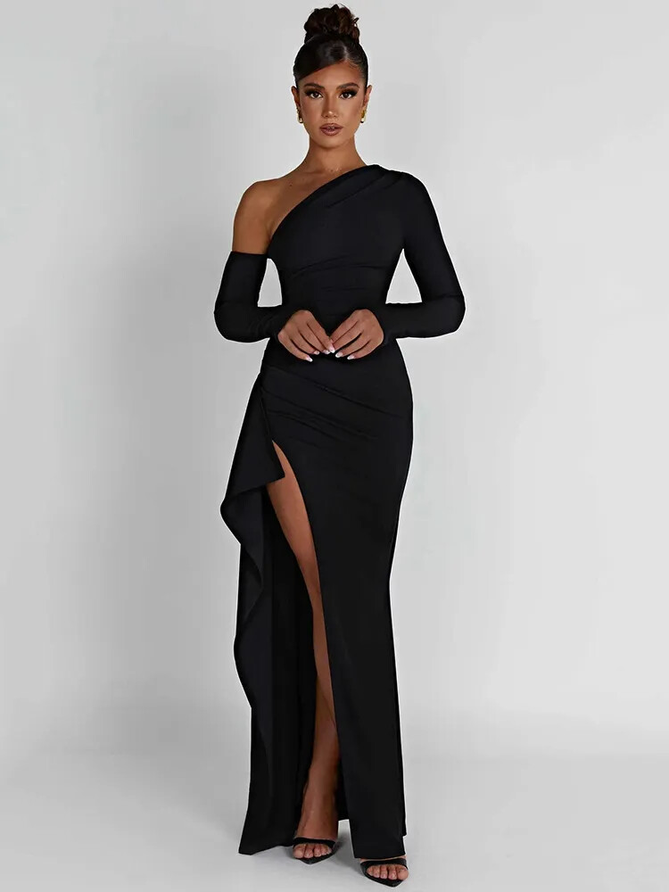 long shirt dress maxi MIKUTA