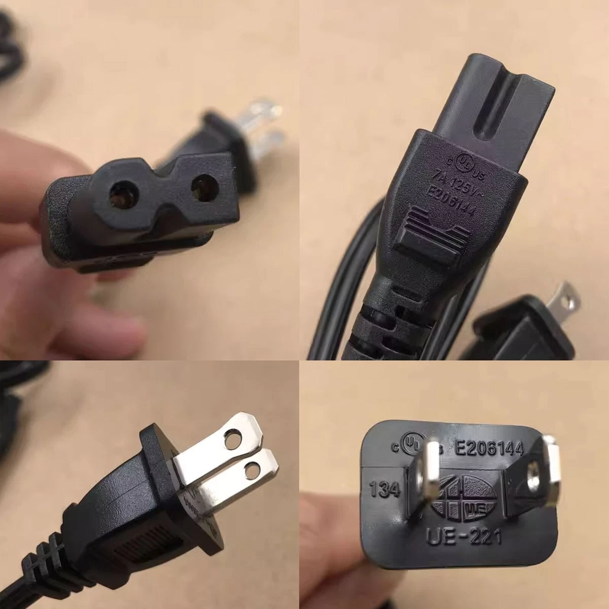Amazon.com: XMHEIRD UL 6ft AC Power Cord Cable Plug Lead for