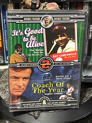 It's Good To BeAlive / Coach Of The Year (DVD) Paul Winfield, Ruby Dee, NEW!