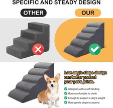 Dog steps for beds, 5 dog steps for sofas and high beds