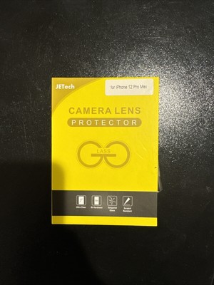 Camera Lens Protector for iPhone 12 Pro Max 6.7-Inch, 9H Tempered Glass, 3-Pack