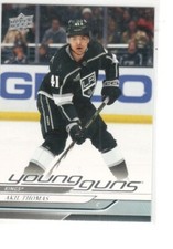 2024-25 UPPER DECK UD YOUNG GUNS  RC # 242 AKIL THOMAS LOS ANGELES KINGS