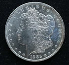 KAPPYSCOINS G6134  1885O GEM BU MORGAN SILVER DOLLAR