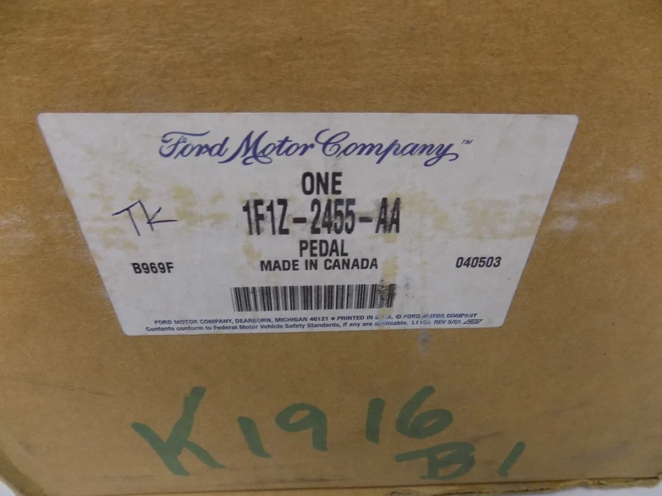 Nuevo conjunto de pedal de freno fijo Ford Taurus Sable 2001-2007 OEM 1F1Z2455AA Foto 3 de 3
