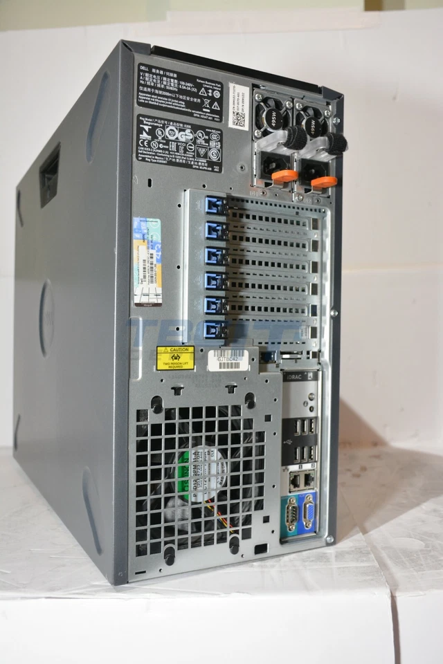 Dell PowerEdge T320 Server E5-2470 2.40GHz 8C 192GB 2x400GB-SSD 6xTray 2PSU - Image 3 of 3