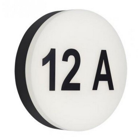 Plafoniera Led Numero Civico 12w 230v Ip44 BRILONER 3007015
