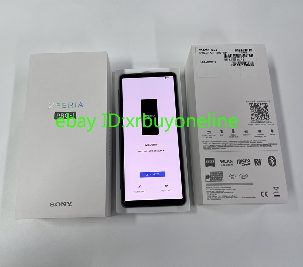 Sony Xperia PRO-I - 512 GB - Frosted Black (Unlocked) for sale