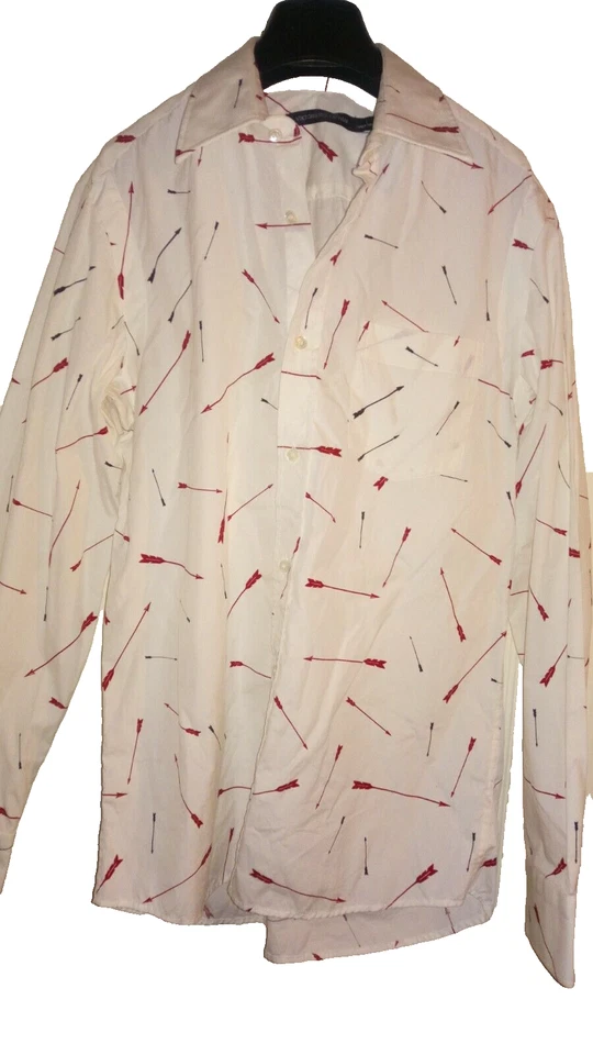 VICTOR & ROLF FOR H&M FASHION LIMITED EDITION STYLISH ARROW SHIRT SIZE S - Image 2 of 3