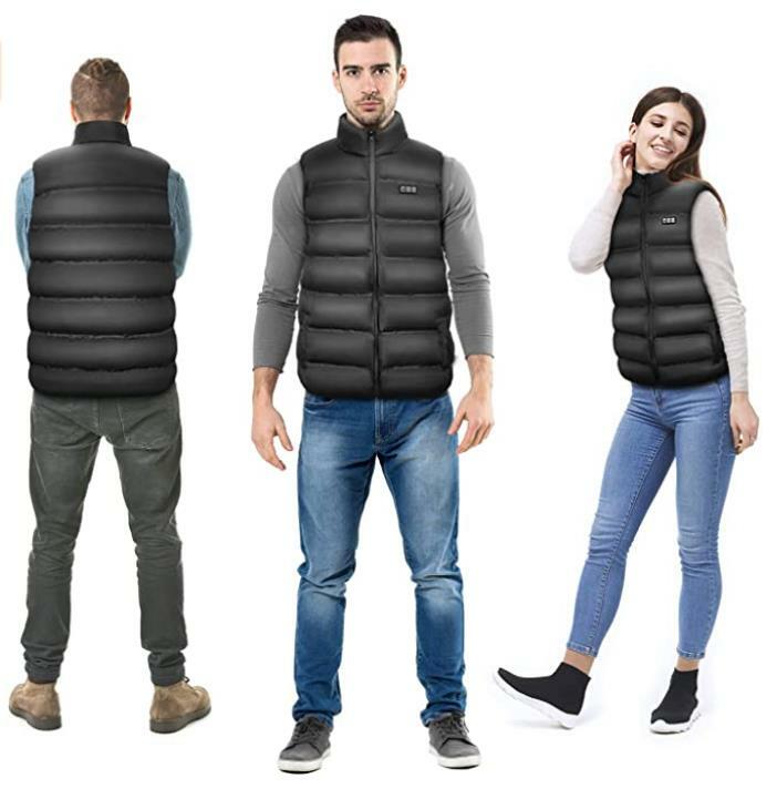 Heated Vest for Men & Women - Battery-Free - Size XL - Warm & Cozy  -image