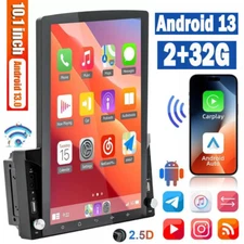 Android 13.0 GPS Wifi Vertical 2Din Touch Screen CarPlay 10.1'' Car Stereo Radio