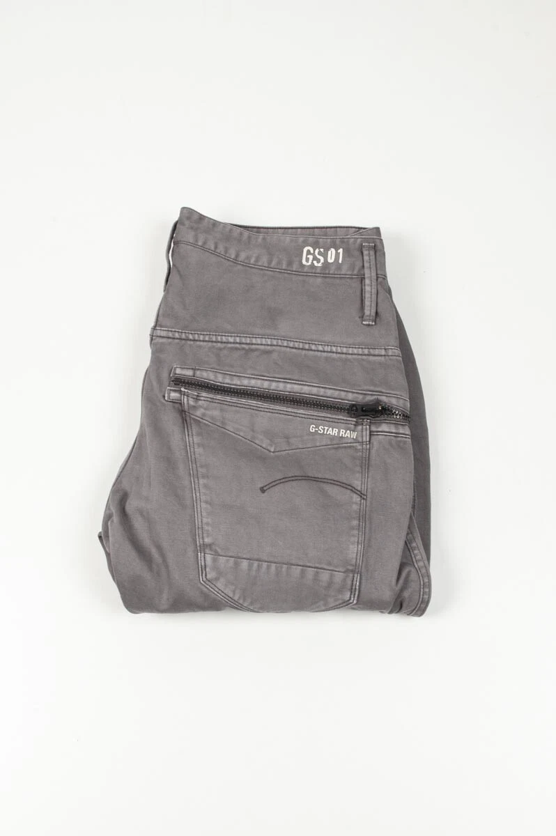 38847 G-Star Raw New Riley 3D Loose Tapered Coj Grey Men Jeans
