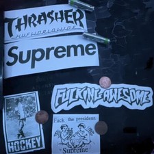Thrasher sticker bundle - includes 5 stickers skater