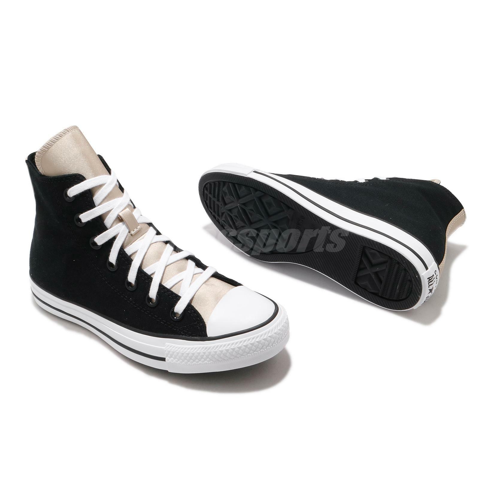 Converse Chuck Taylor All Star Hi Black Gold White Women Casual Shoes  570286C - Shopping.com