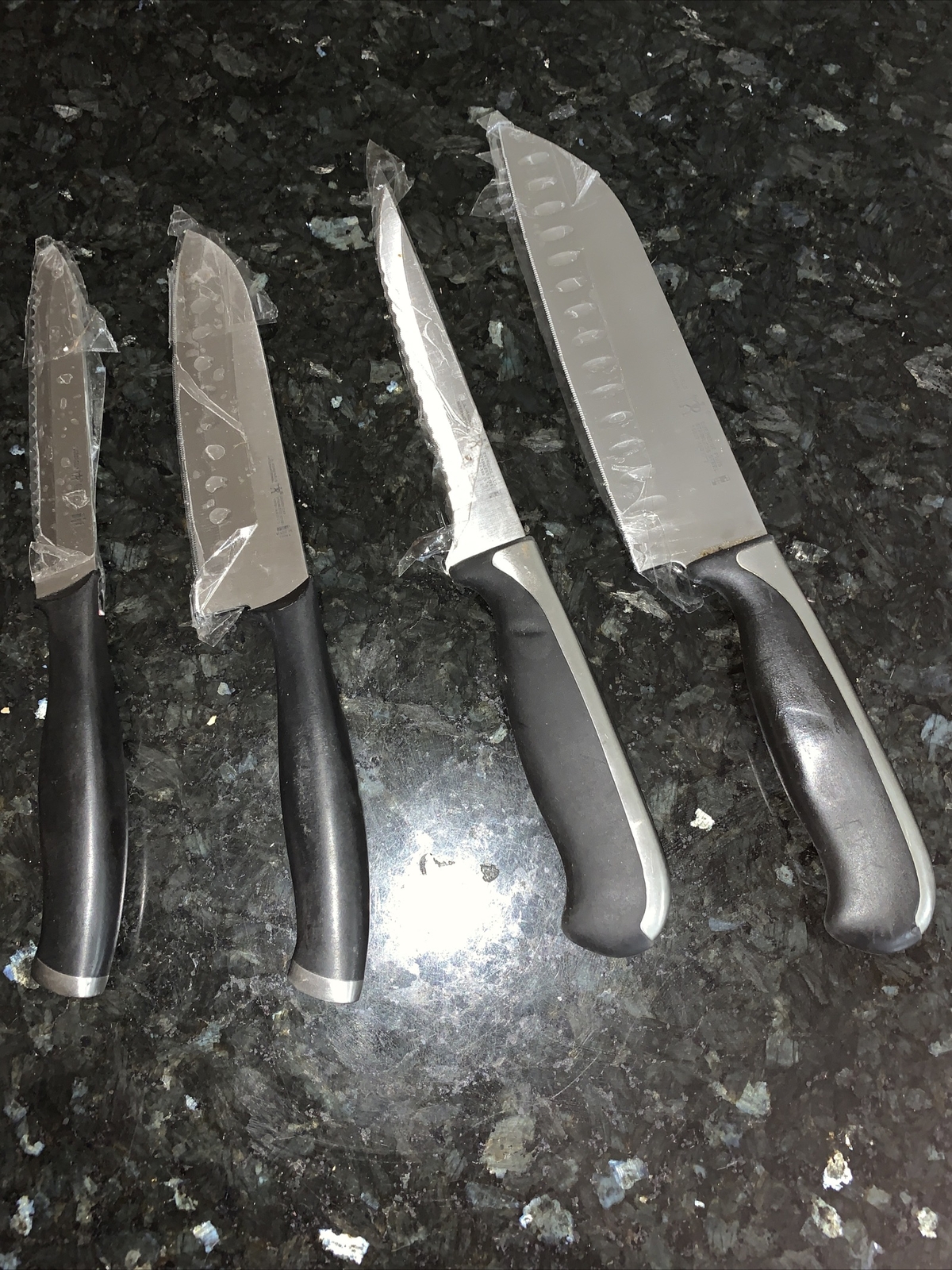 4 JA Henckels International EverSHARP Knives Carving chef Bread