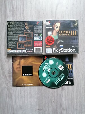 Tomb Raider 3 : Les Aventures De Lara Croft Sur PlayStation 1 – Complet Et En Bon état 🎮⛰️
