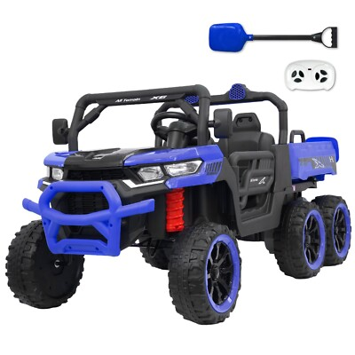#ad 24V Kids Electric Car Ride on Dump Bed Truck Battery Power Wheels Toy w Remote $299.99